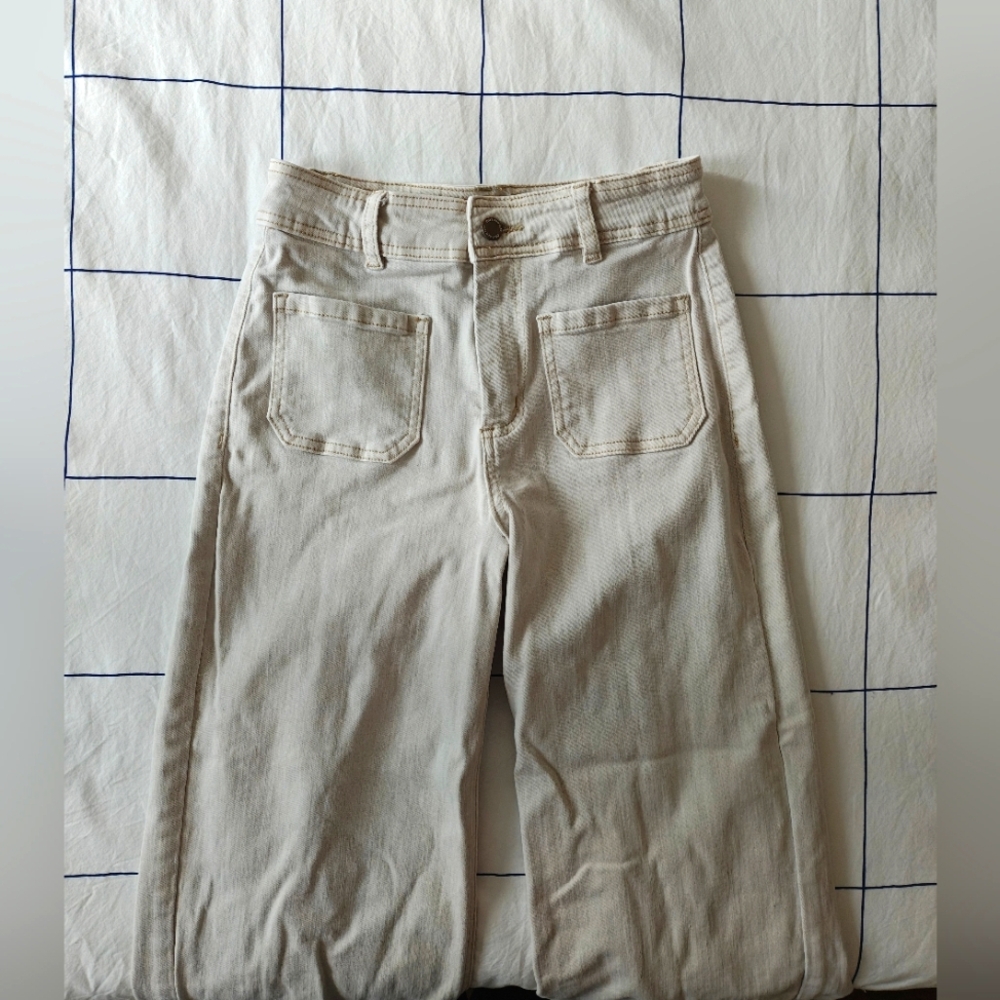 Oat Wide Leg Culottes